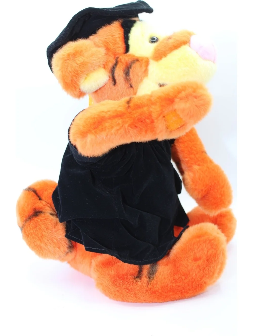 VTG Disney Winnie the Pooh Tigger Graduation Cap & Gown Plush Animal Stuffed 13